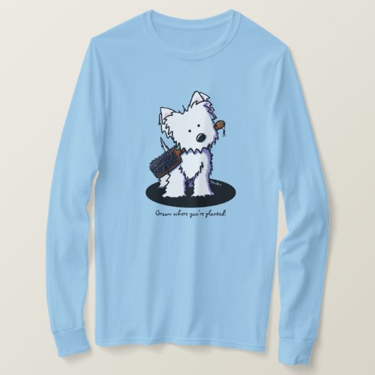 キニアートウェスティトリマー Tシャツ (デザイン正面)