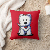 キニアートウェスティハートビート クッション (ブランケット)