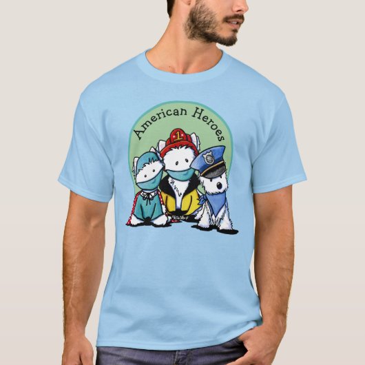 キニアートウェスティファースト・レスポンダー Tシャツ (正面)