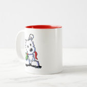 キニアートウェスティプレイメイト ツートーンマグカップ (正面左)