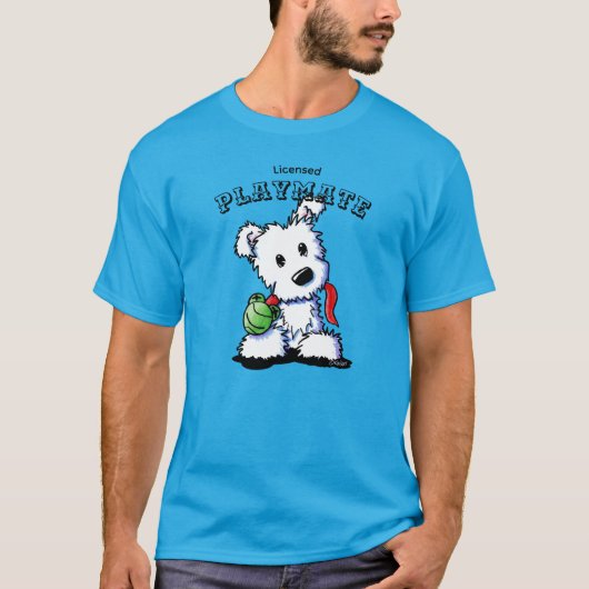 キニアートウェスティプレイメイトTシャツ Tシャツ (正面)