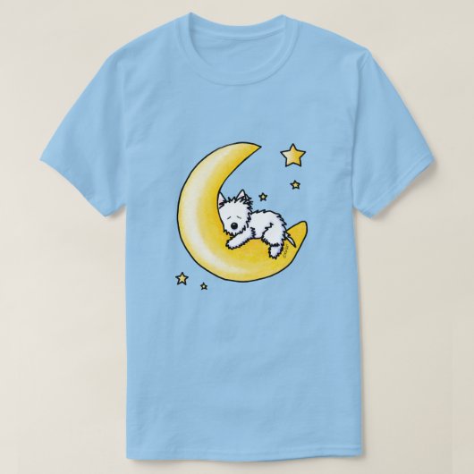 キニアートウェスティムーン恋人Tシャツ Tシャツ (デザイン正面)