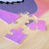 キニアートウェスティメンテッドハート ジグソーパズル (側面)