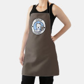 キニアートウェスティーコーヒーラブオールオーバープリントエプロン エプロン (インサイチュ)