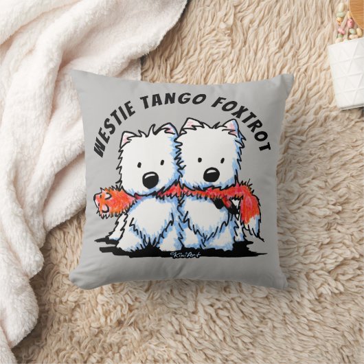 キニアートウェスティータンゴフォクストロト クッション (ブランケット)