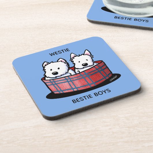 キニアートウェスティーブスティーズ コースター (左側)