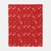 キニアートウェスティーマルティーニフリースブランケット フリースブランケット (正面)