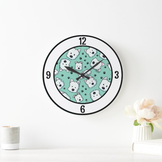 キニアートウェスティーラバーラージクロック ラージ壁時計 (ホーム)