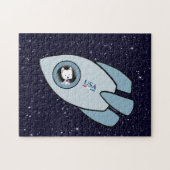 キニアートウェスティーロケットドッグジグソーパズル ジグソーパズル (横)