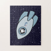 キニアートウェスティーロケットドッグジグソーパズル ジグソーパズル (縦)