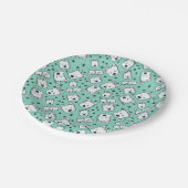 キニアートウェスティー恋人 ペーパープレート (アングル)