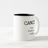 キニアートウェスティー〔占星術の〕十二宮図がんカニ沼 ツートーンマグカップ (正面右)