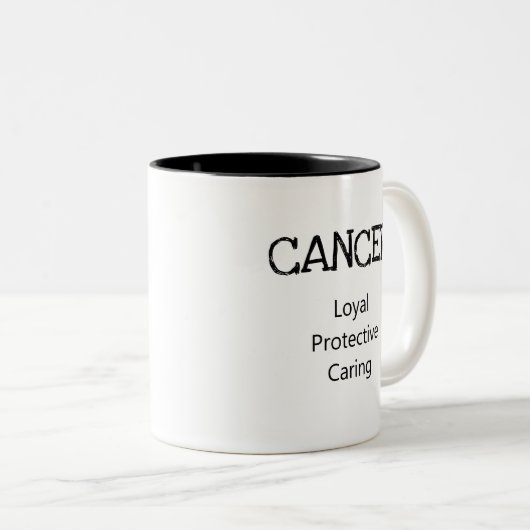 キニアートウェスティー〔占星術の〕十二宮図がんカニ沼 ツートーンマグカップ (正面右)