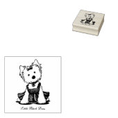 キニアートウェスティーLBD ラバースタンプ (押印)