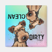 キニアートウェルシュテリア食洗機マグネット マグネット (正面)