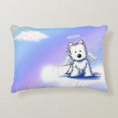 キニアートエンジェルウェスティー アクセントクッション (正面)