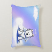 キニアートエンジェルウェスティー アクセントクッション (正面(垂直))