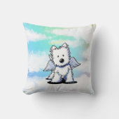 キニアートエンジェル装飾用クッション クッション (正面)