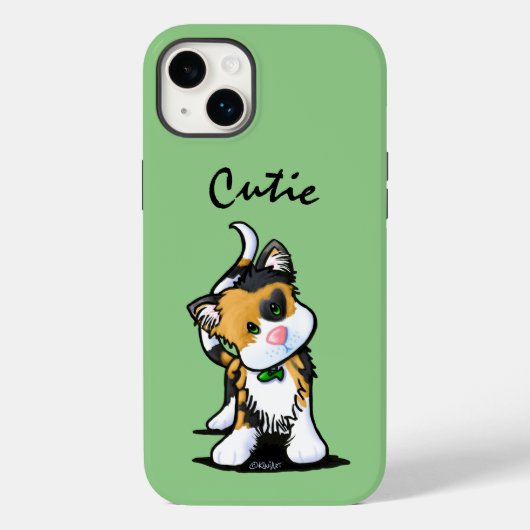 キニアートカリコキャット Case-Mate iPhoneケース (裏面)