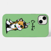 キニアートカリコキャット Case-Mate iPhoneケース (裏面 (横))