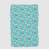 キニアートキューティフェイスウェスティゴルフタオル ゴルフタオル (正面)