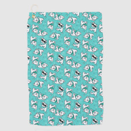 キニアートキューティフェイスウェスティゴルフタオル ゴルフタオル