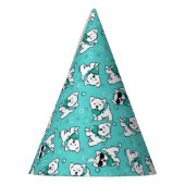 キニアートキューティフェイスウェスティーズ パーティーハット (左)