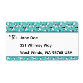 キニアートキューティフェイスウェスティーズ ラベル