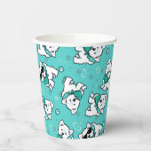 キニアートキューティフェイスウェスティーズ 紙コップ (左)