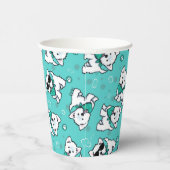 キニアートキューティフェイスウェスティーズ 紙コップ (右)