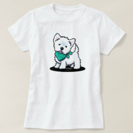 キニアートキューティフェイスウェスティー Tシャツ