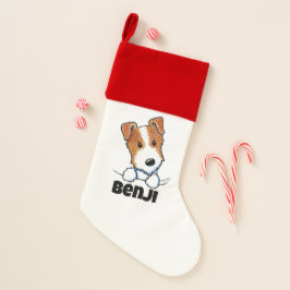 キニアートクリスマスジャックラッセルストッキング クリスマスストッキング