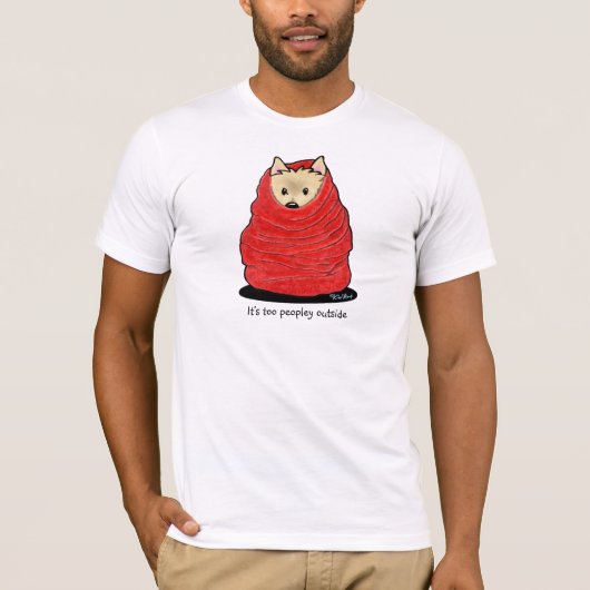 キニアートケアンテリアTシャツ Tシャツ (正面)