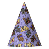 キニアートケアンパレードパーティー帽子 パーティーハット (裏面)