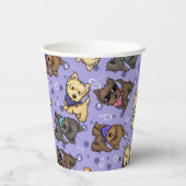 キニアートケアンパレード紙カップ 紙コップ (裏面)