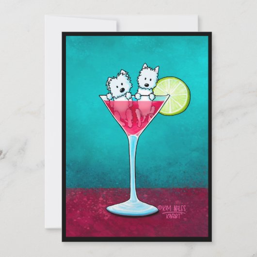 キニアートコスモパワリタンウェスティーズ招待状 招待状 (正面)