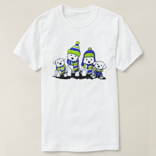 キニアートコージークルー Tシャツ (デザイン正面)