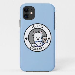 キニアートコーヒーウェスティー iPhone 11 ケース