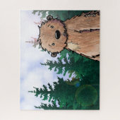 キニアートサマービッグフット ジグソーパズル (縦)