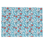 キニアートサモイエドクター抱き枕 ラージペーパーバッグ (裏面)