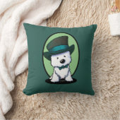 キニアートサンパトリックのウェスティー クッション (ブランケット)