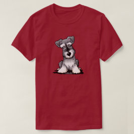 キニアートシュナウツァー耳を下へ Tシャツ