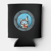 キニアートシュノーケリングカーンテリア 缶クーラー (正面)