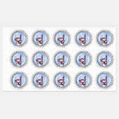 キニアートシュノーケルウェスティポルトーレ防水 ラベル (シート)