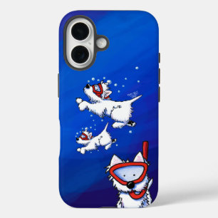 キニアートシュノーケルウェスティーズ iPhone 16ケース