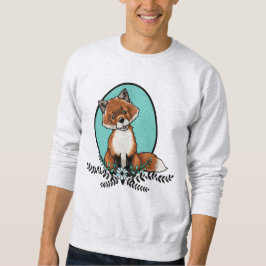 キニアートスウィートキツネTシャツ スウェットシャツ