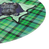 キニアートスコットランドの格子柄 カッティングボード (角)