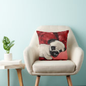 キニアートスリーピーパグ クッション (椅子)