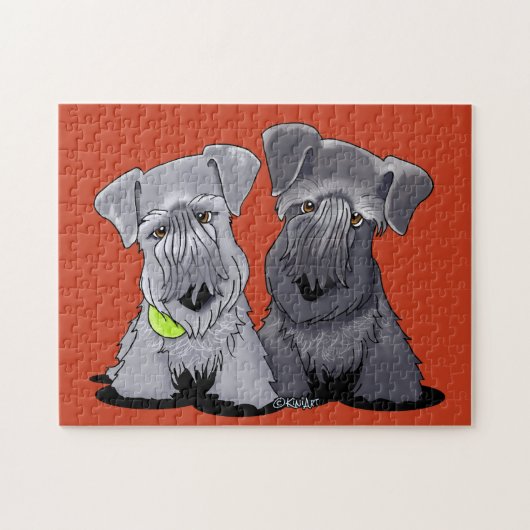 キニアートチェスキーテリア ジグソーパズル (横)