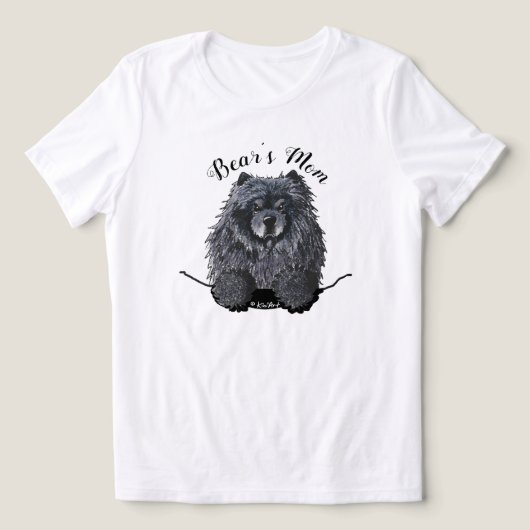 キニアートチャウパーソナライズされた トライブレンドＴシャツ (デザイン正面)